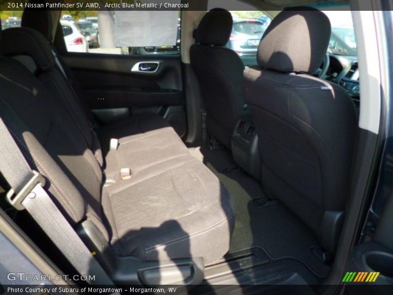 Arctic Blue Metallic / Charcoal 2014 Nissan Pathfinder SV AWD