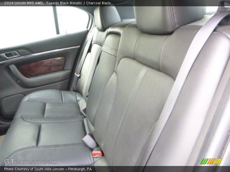 Tuxedo Black Metallic / Charcoal Black 2014 Lincoln MKS AWD
