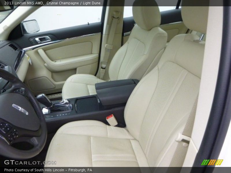 Crystal Champagne / Light Dune 2013 Lincoln MKS AWD