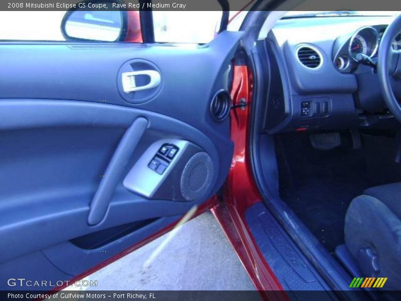 Rave Red / Medium Gray 2008 Mitsubishi Eclipse GS Coupe