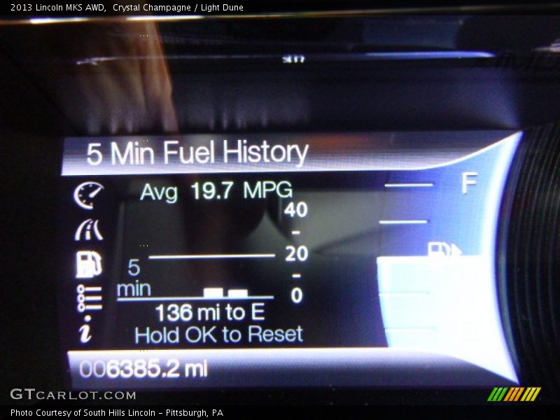 Crystal Champagne / Light Dune 2013 Lincoln MKS AWD