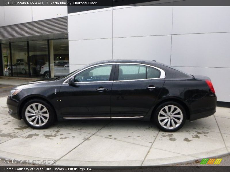 Tuxedo Black / Charcoal Black 2013 Lincoln MKS AWD