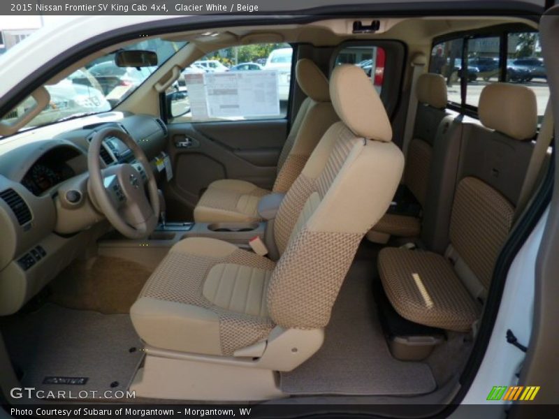 Beige Interior - 2015 Frontier SV King Cab 4x4 