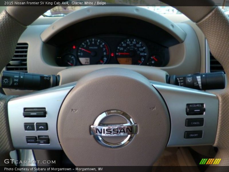  2015 Frontier SV King Cab 4x4 Steering Wheel