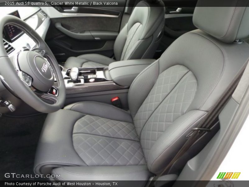 Front Seat of 2015 S8 quattro S