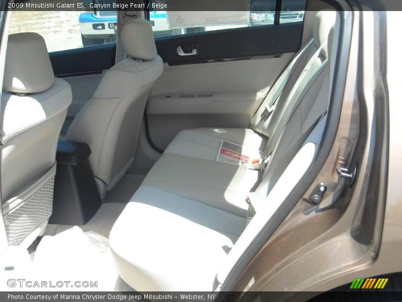Canyon Beige Pearl / Beige 2009 Mitsubishi Galant ES