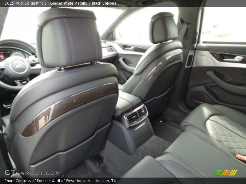 Rear Seat of 2015 S8 quattro S