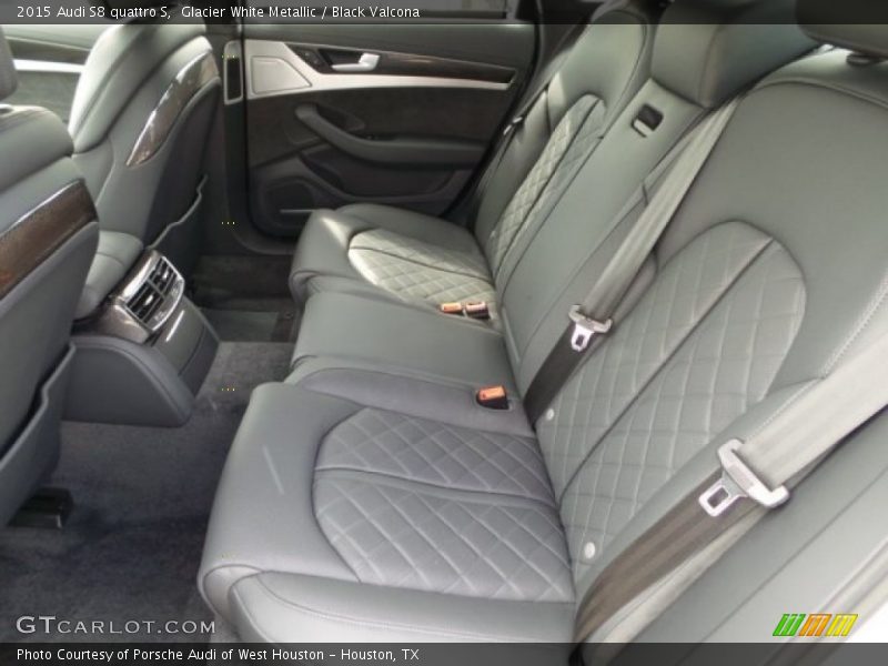 Rear Seat of 2015 S8 quattro S