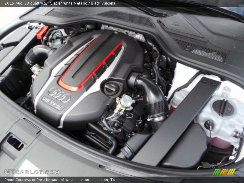  2015 S8 quattro S Engine - 4.0 Liter FSI Turbocharged DOHC 32-Valve VVT V8