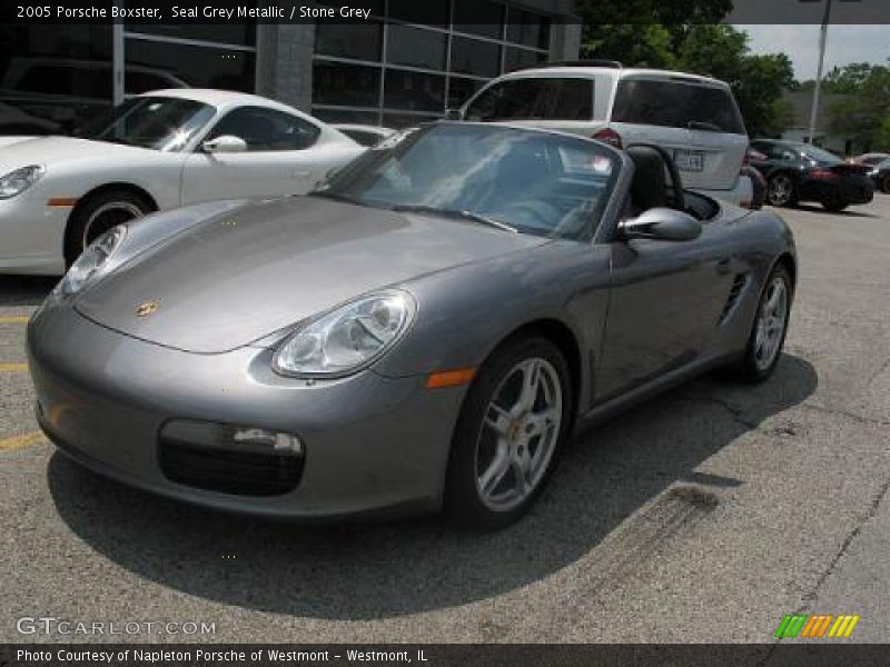 Seal Grey Metallic / Stone Grey 2005 Porsche Boxster