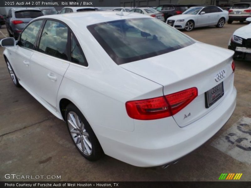 Ibis White / Black 2015 Audi A4 2.0T Premium