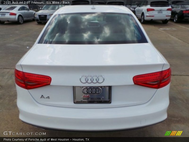 Ibis White / Black 2015 Audi A4 2.0T Premium