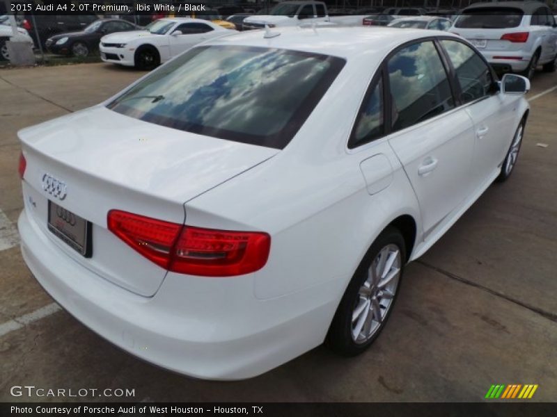 Ibis White / Black 2015 Audi A4 2.0T Premium