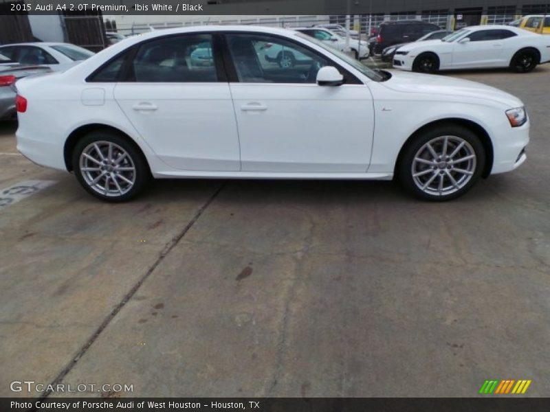 Ibis White / Black 2015 Audi A4 2.0T Premium