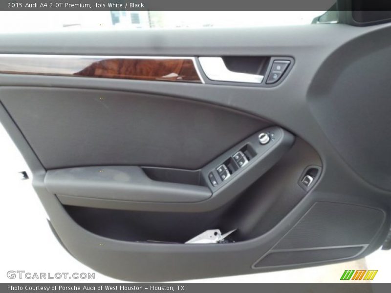Ibis White / Black 2015 Audi A4 2.0T Premium