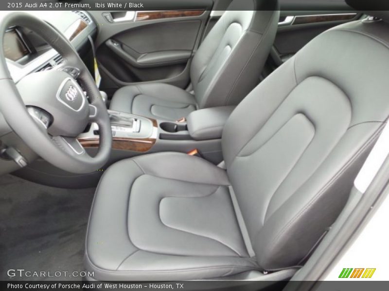 Ibis White / Black 2015 Audi A4 2.0T Premium