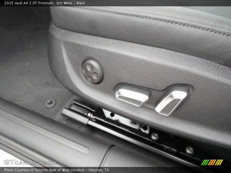 Ibis White / Black 2015 Audi A4 2.0T Premium