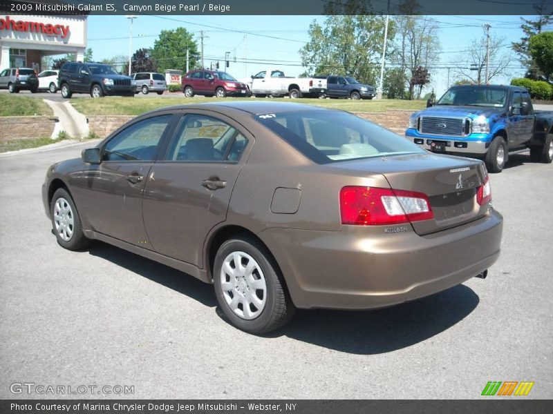 Canyon Beige Pearl / Beige 2009 Mitsubishi Galant ES