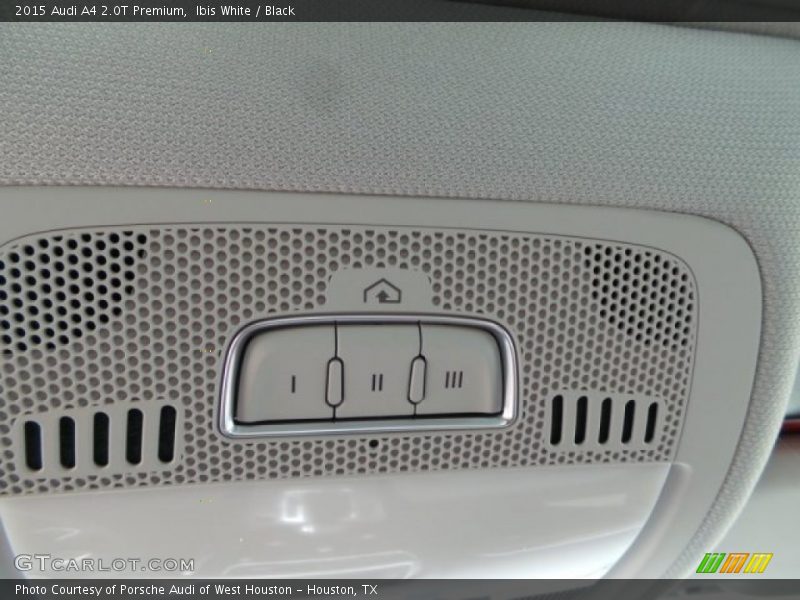 Ibis White / Black 2015 Audi A4 2.0T Premium