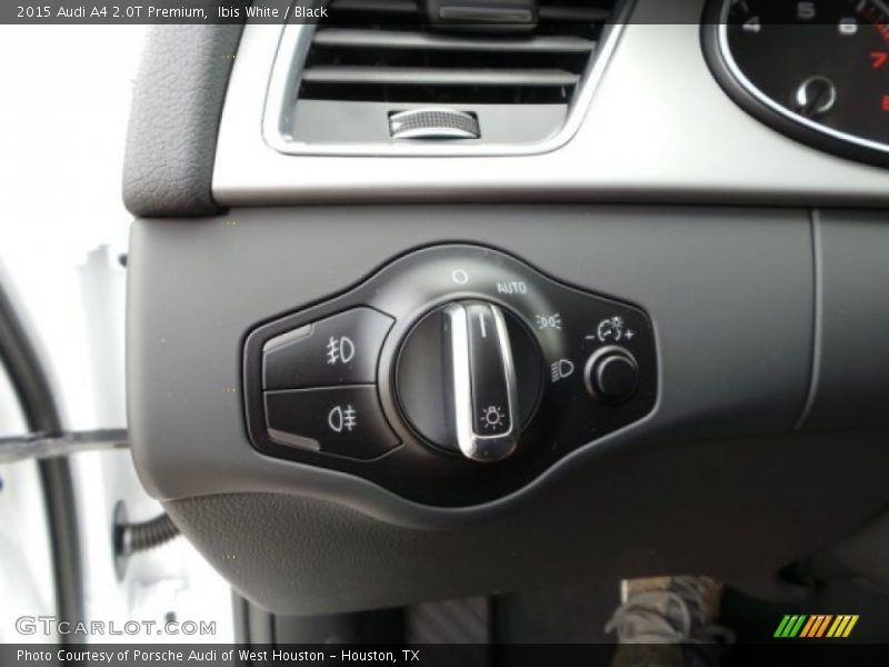 Ibis White / Black 2015 Audi A4 2.0T Premium