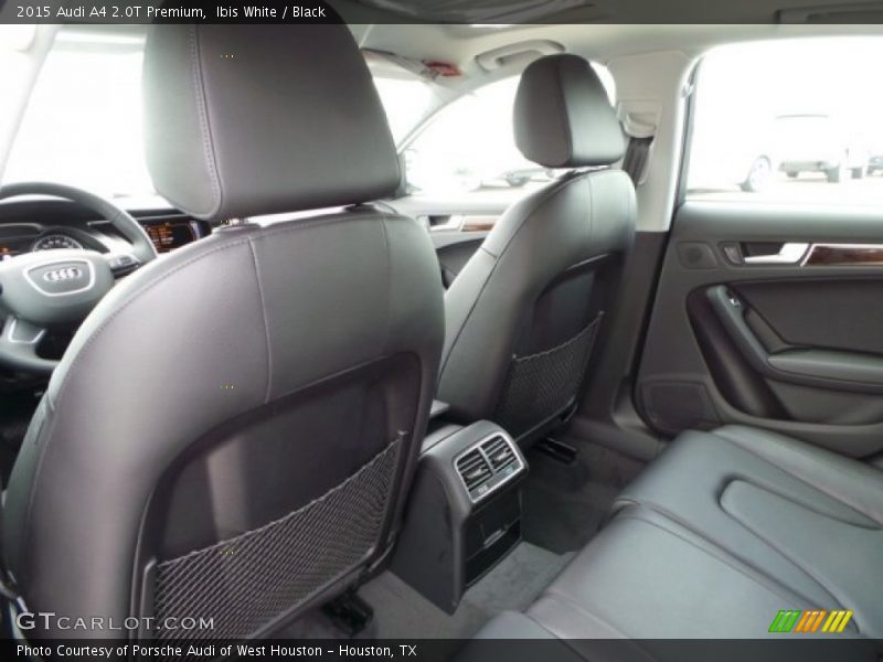 Ibis White / Black 2015 Audi A4 2.0T Premium