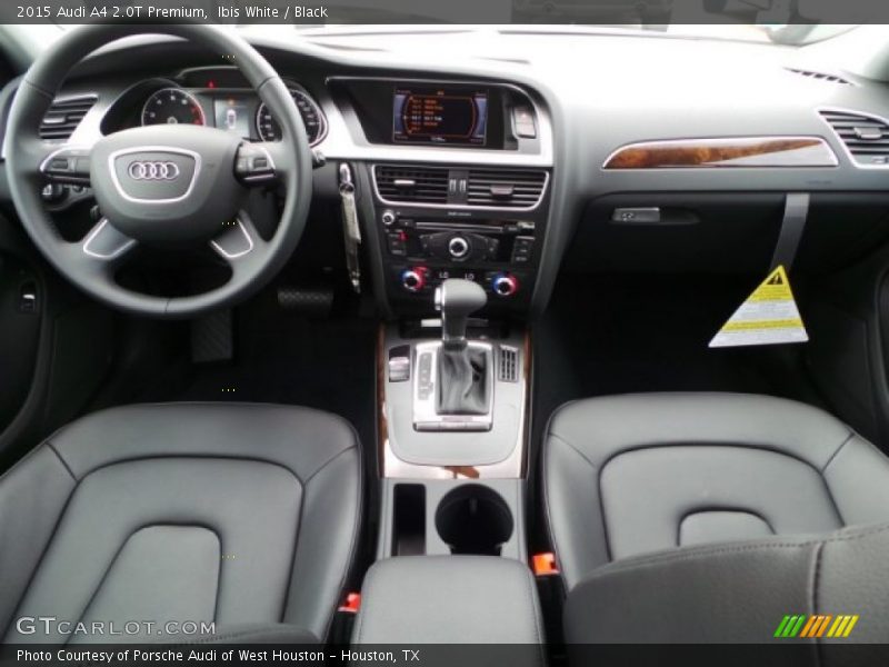 Ibis White / Black 2015 Audi A4 2.0T Premium