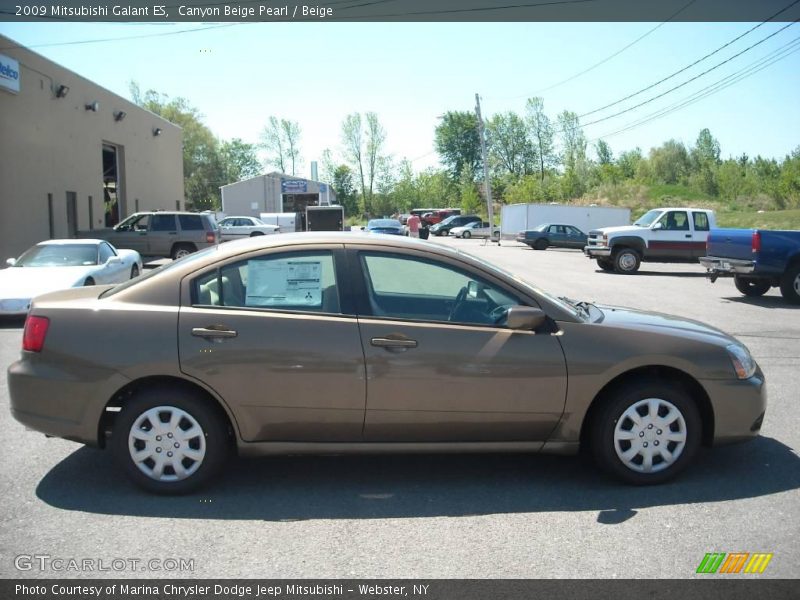 Canyon Beige Pearl / Beige 2009 Mitsubishi Galant ES
