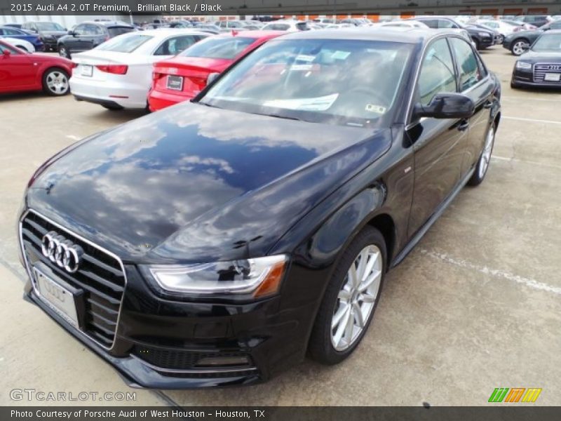 Brilliant Black / Black 2015 Audi A4 2.0T Premium