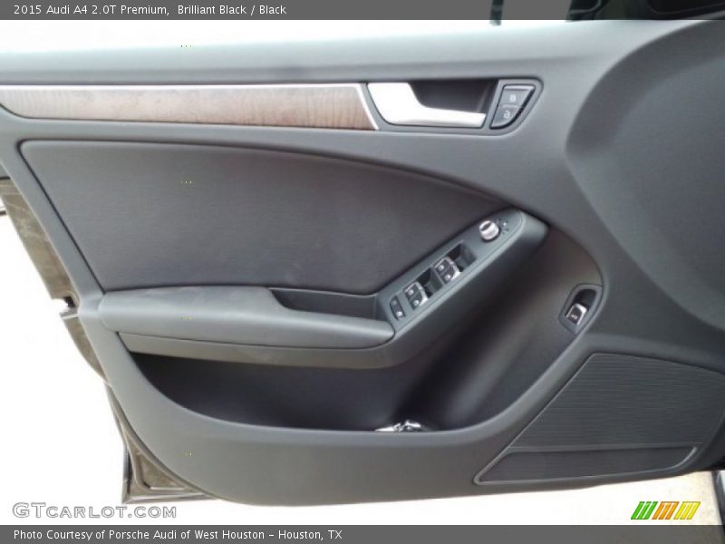 Brilliant Black / Black 2015 Audi A4 2.0T Premium