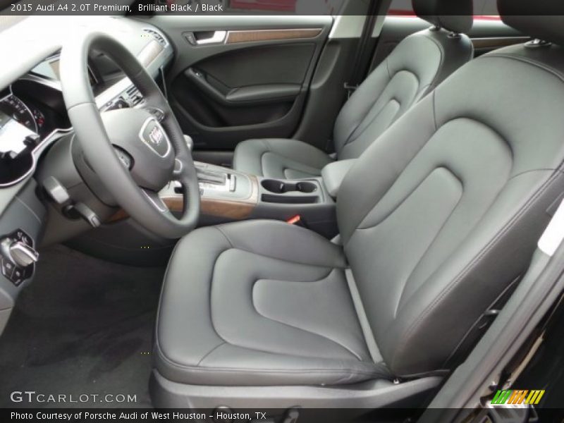 Brilliant Black / Black 2015 Audi A4 2.0T Premium