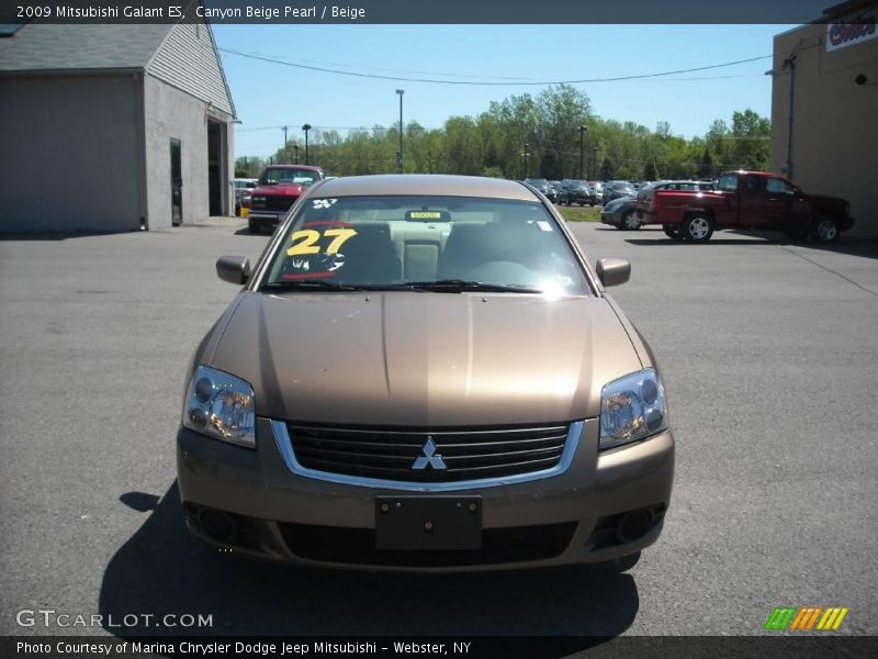 Canyon Beige Pearl / Beige 2009 Mitsubishi Galant ES