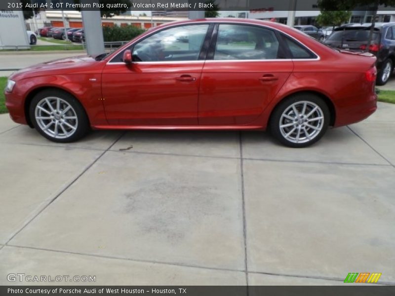  2015 A4 2.0T Premium Plus quattro Volcano Red Metallic