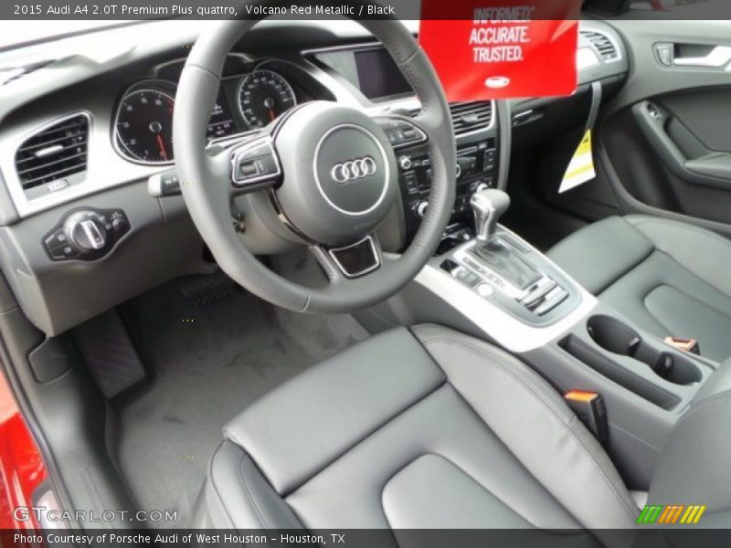  2015 A4 2.0T Premium Plus quattro Black Interior