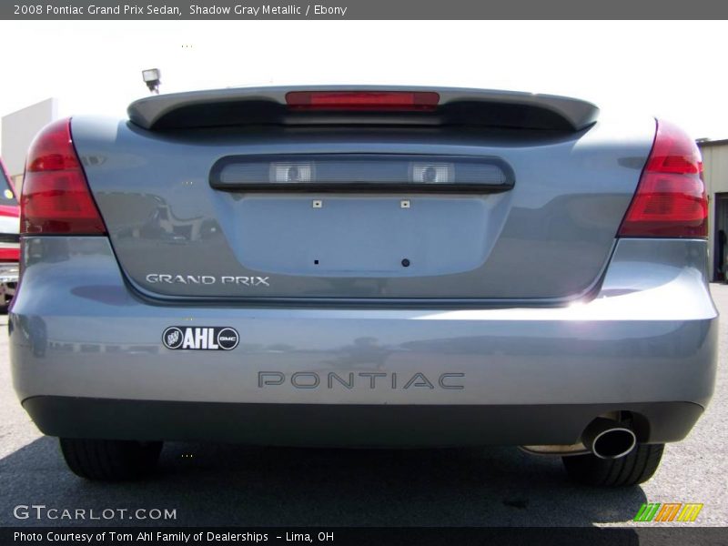 Shadow Gray Metallic / Ebony 2008 Pontiac Grand Prix Sedan