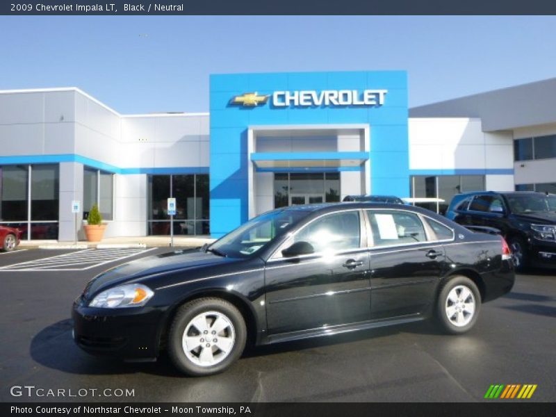 Black / Neutral 2009 Chevrolet Impala LT