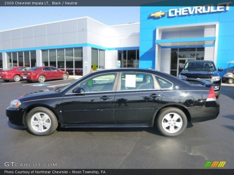 Black / Neutral 2009 Chevrolet Impala LT