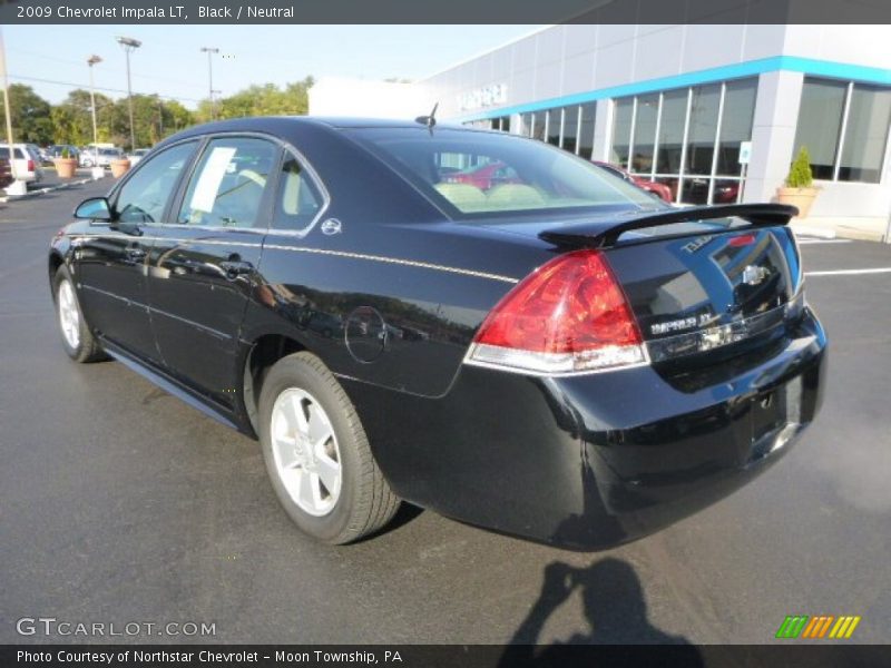 Black / Neutral 2009 Chevrolet Impala LT
