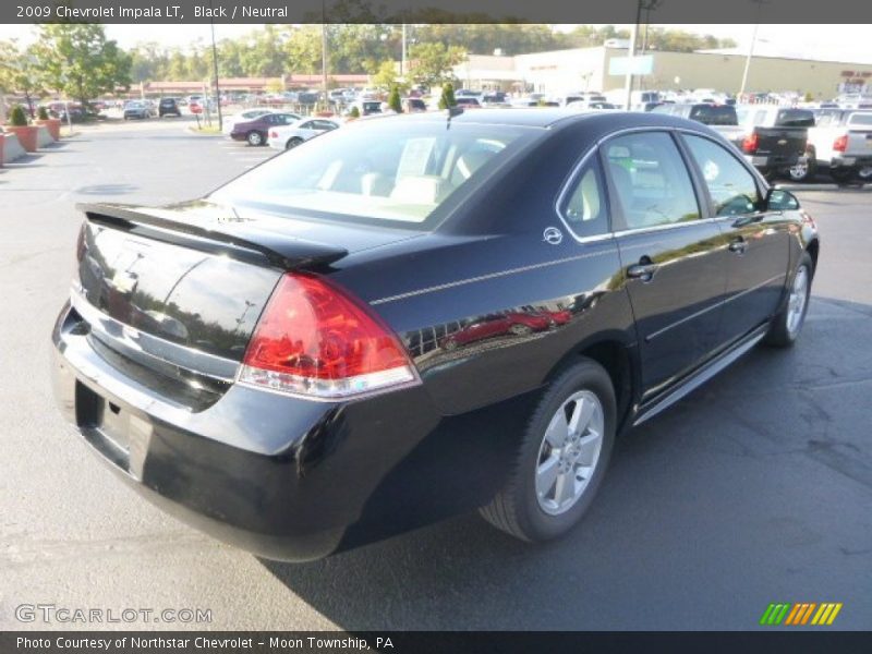 Black / Neutral 2009 Chevrolet Impala LT