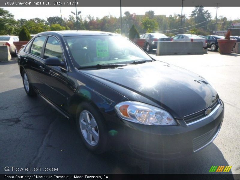 Black / Neutral 2009 Chevrolet Impala LT