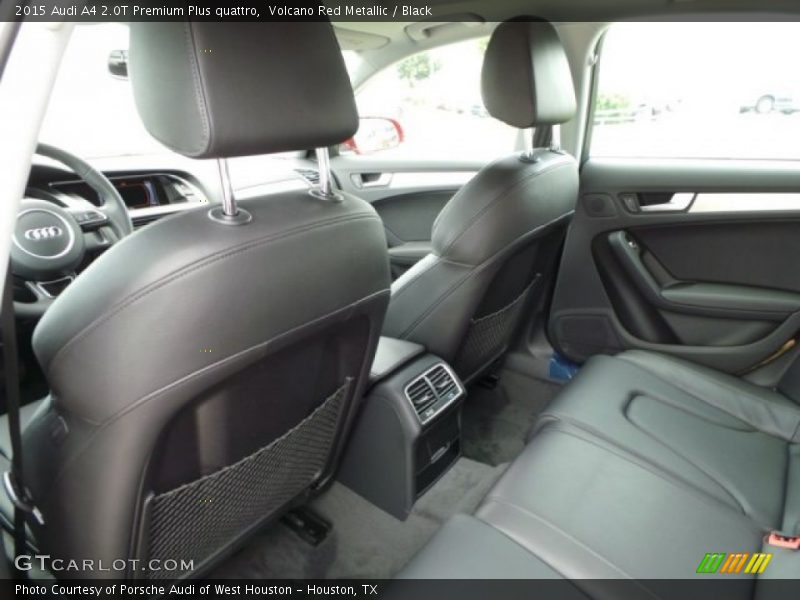 Rear Seat of 2015 A4 2.0T Premium Plus quattro