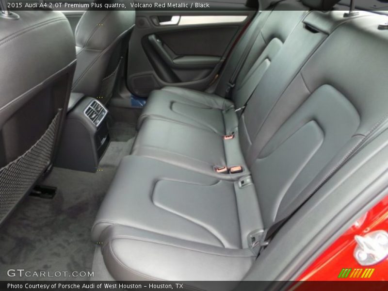 Rear Seat of 2015 A4 2.0T Premium Plus quattro