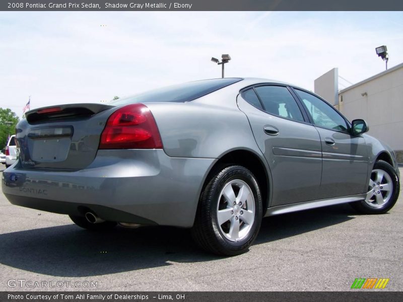 Shadow Gray Metallic / Ebony 2008 Pontiac Grand Prix Sedan