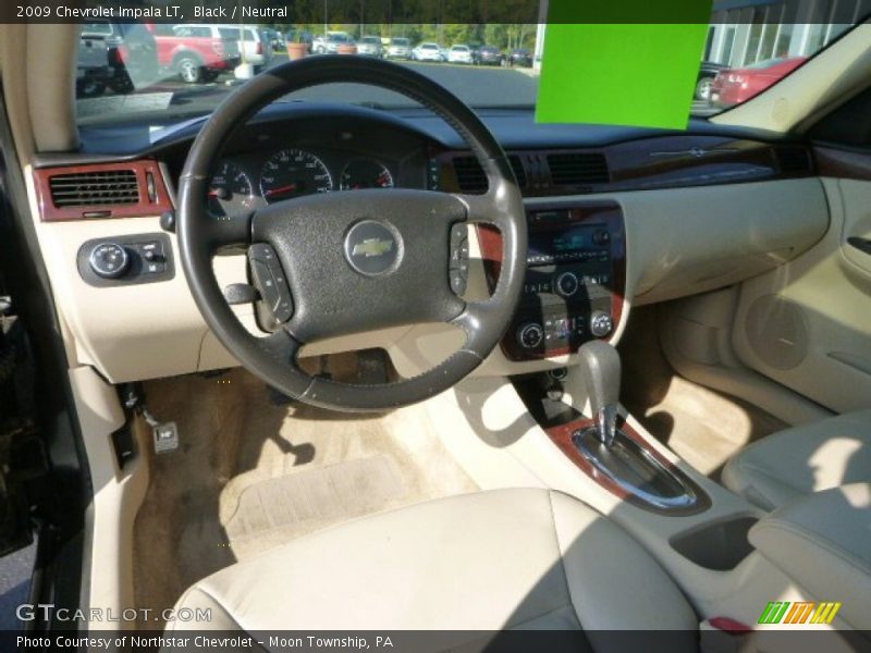 Black / Neutral 2009 Chevrolet Impala LT