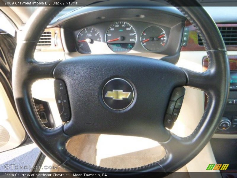 Black / Neutral 2009 Chevrolet Impala LT