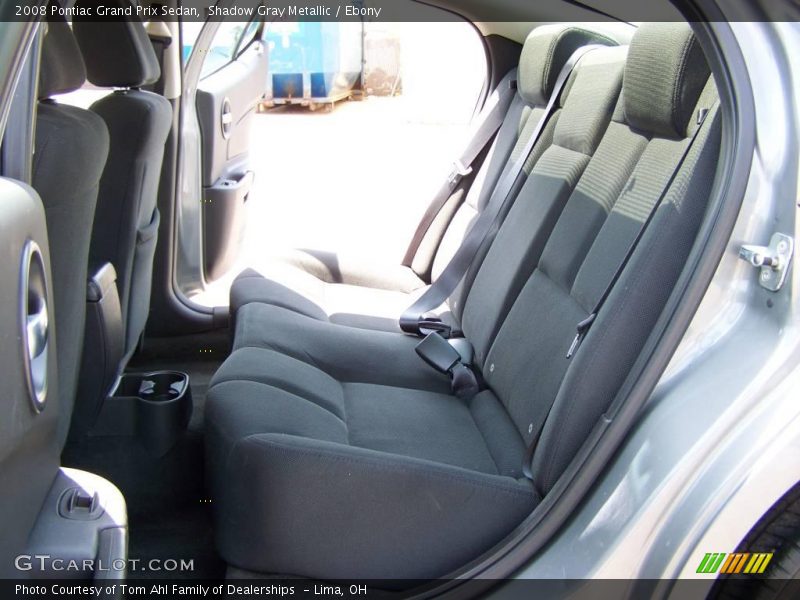 Shadow Gray Metallic / Ebony 2008 Pontiac Grand Prix Sedan