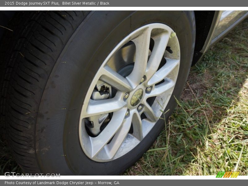 Billet Silver Metallic / Black 2015 Dodge Journey SXT Plus