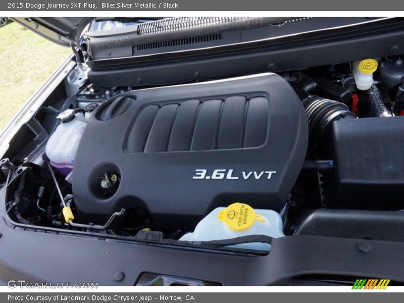 Billet Silver Metallic / Black 2015 Dodge Journey SXT Plus