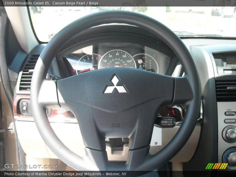 Canyon Beige Pearl / Beige 2009 Mitsubishi Galant ES