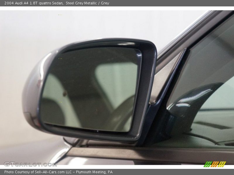 Steel Grey Metallic / Grey 2004 Audi A4 1.8T quattro Sedan
