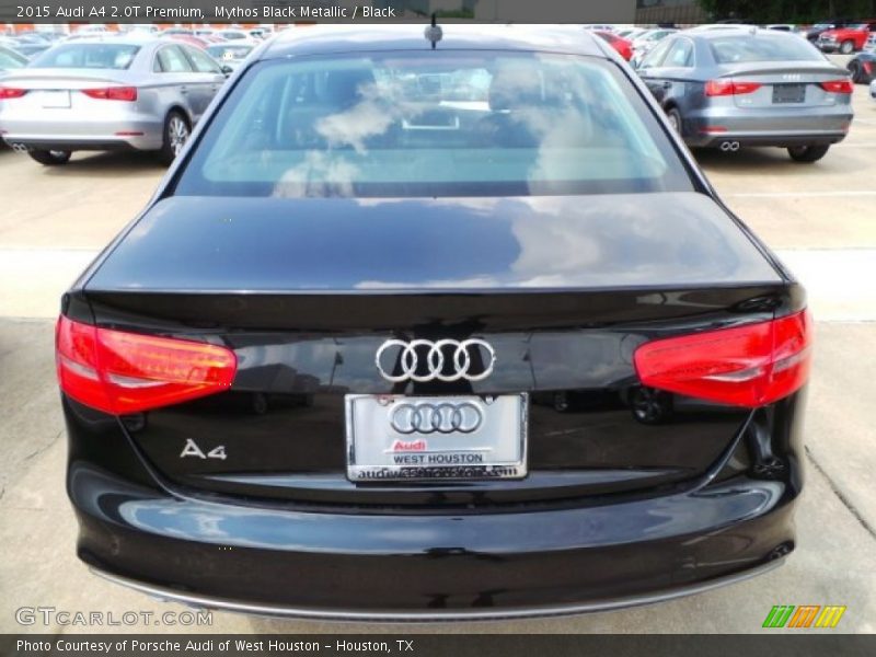 Mythos Black Metallic / Black 2015 Audi A4 2.0T Premium